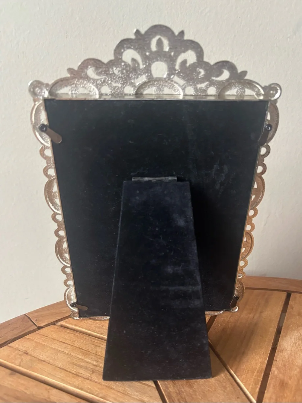 NOS 5”x7” Picture Frame Rhinestone Crystal Ornate Photo Frame Tabletop